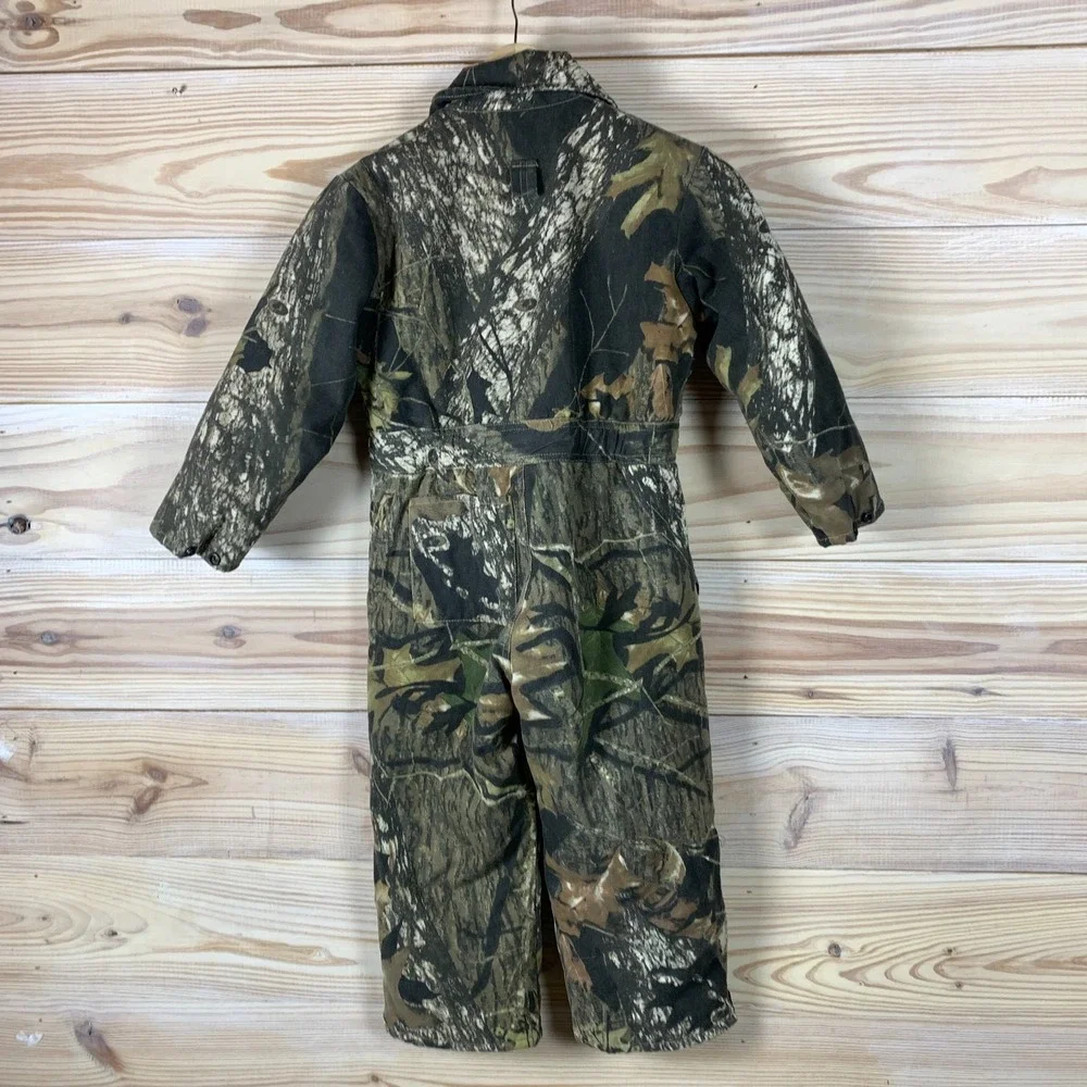 Redhead Kids 8 Insulated Coverall Mossy Oak Breakup Camo Hunting Camp‎ Ranch
